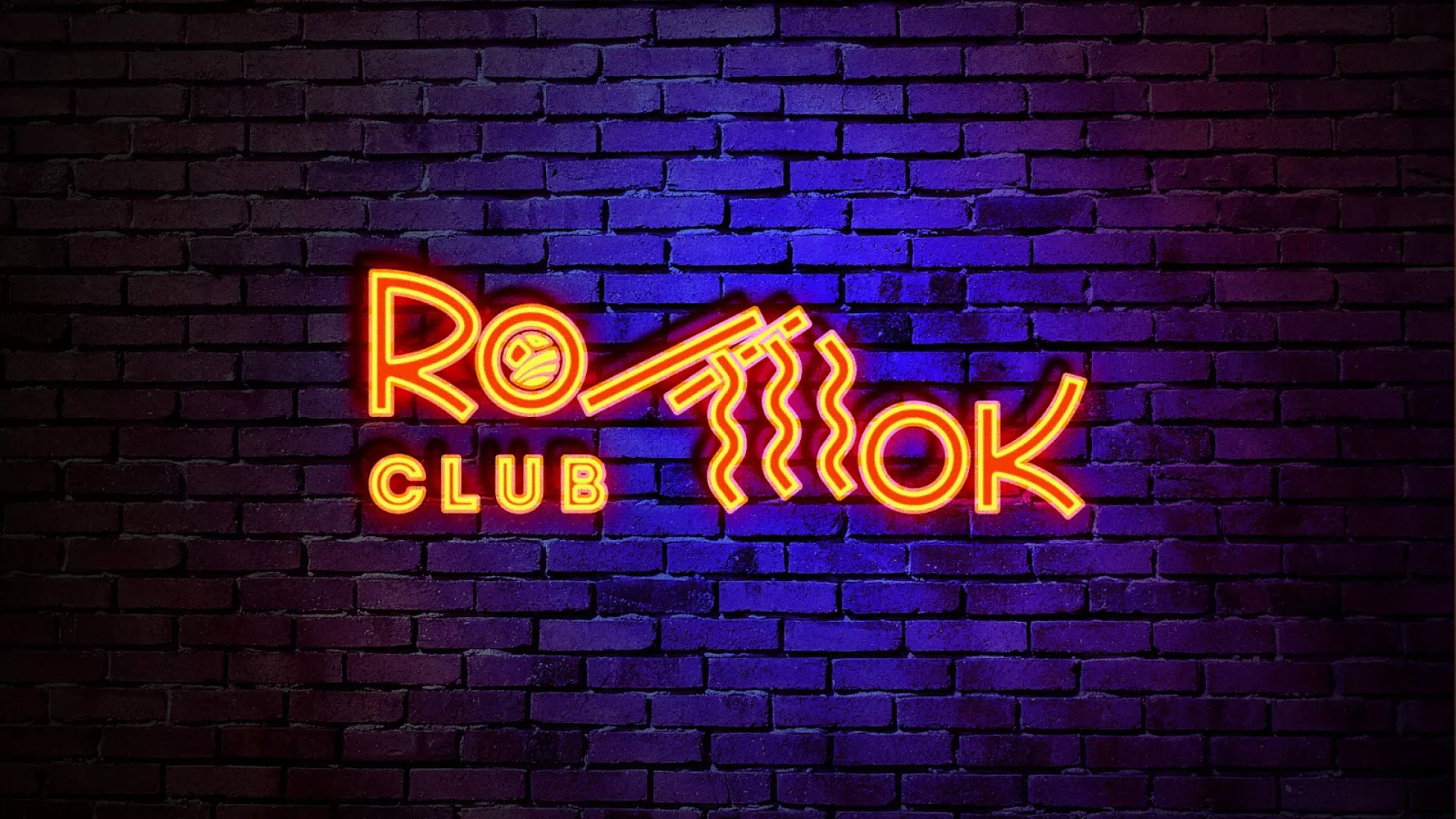 Разработка интерьерной вывески суши-бара «Roll Wok Club» в Карачаевске
