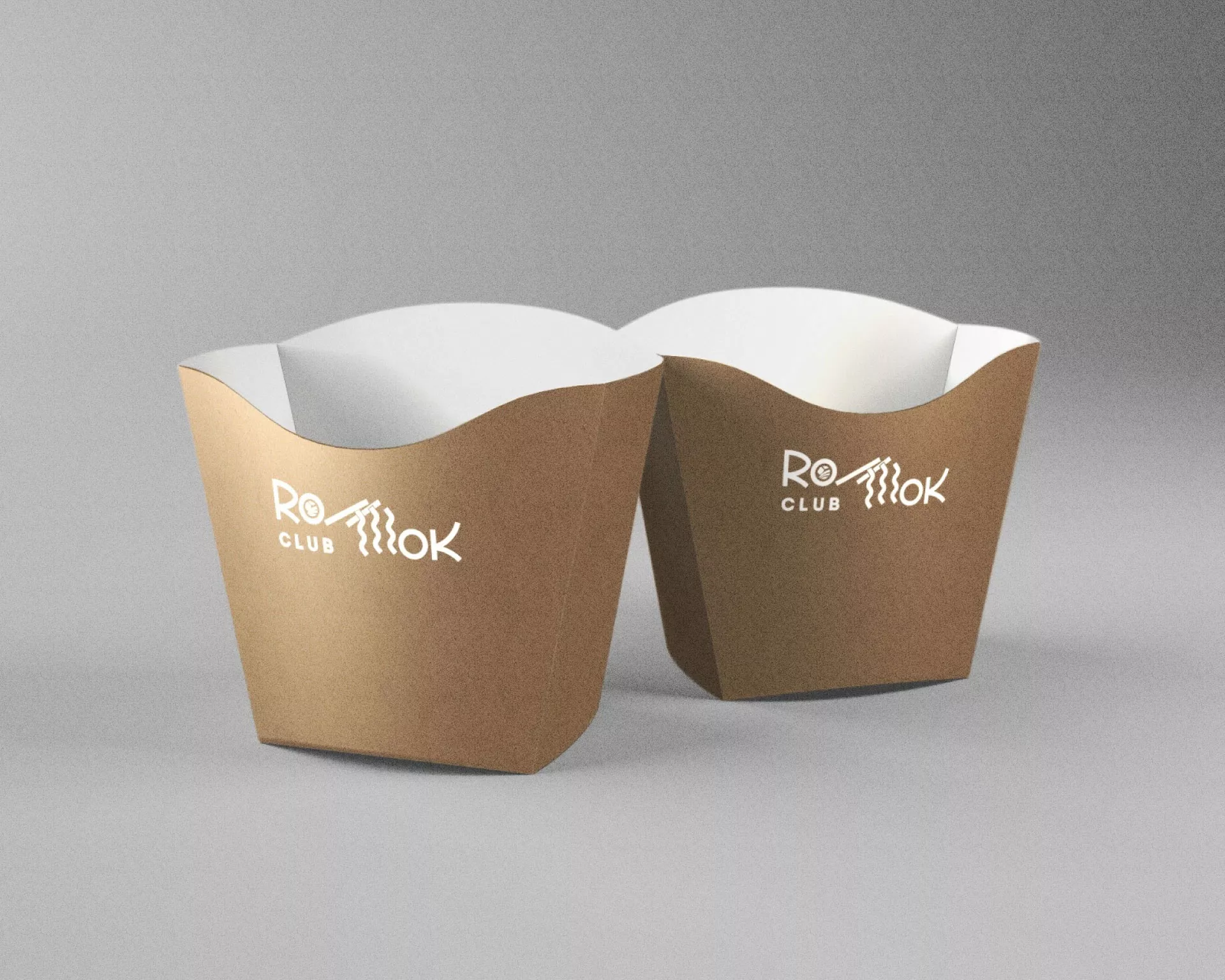 Создание дизайна упаковки суши-бара «Roll Wok Club» в Карачаевске